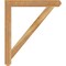 Ekena Millwork Traditional Craftsman Rough Sawn Bracket, Western Red Cedar, 4"W x 36"D x 42"H BKT04X36X42TRA04RWR - alternate 4